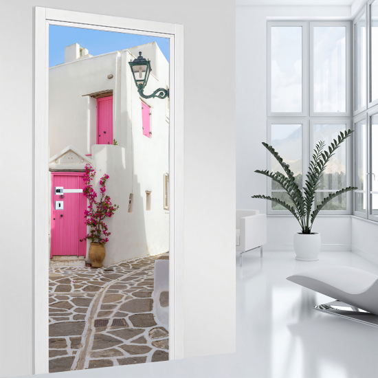 Adesivo per porta - Vicolo