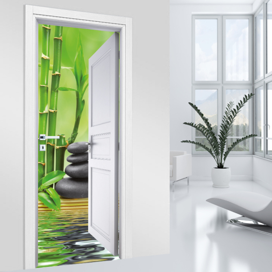Adesivo per porta - Zen