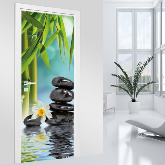 Adesivo per porta - Zen