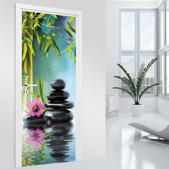 Adesivo per porta - Zen