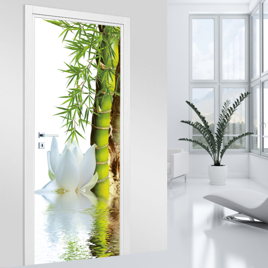 Adesivo per porta - Zen