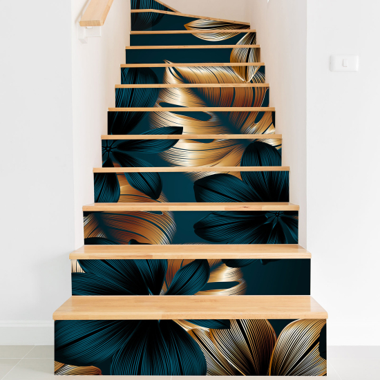 Adesivo Per Scale - Fiori