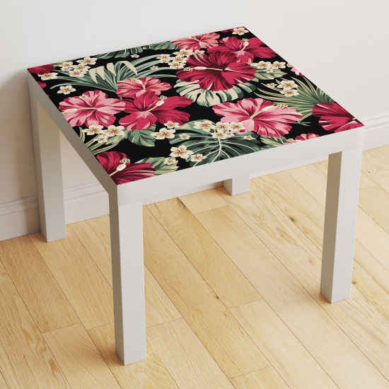 Adesivo Per Tavolo - Fiori tropicali