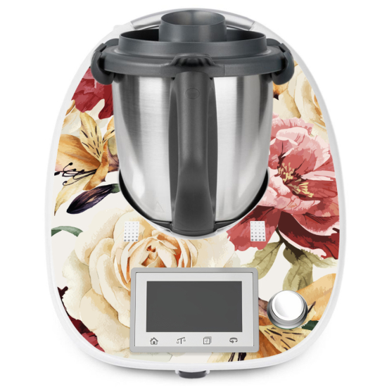 Adesivo Thermomix - TM5 - Fiori