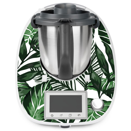 Adesivo Thermomix - TM5 - Foglie Tropicali