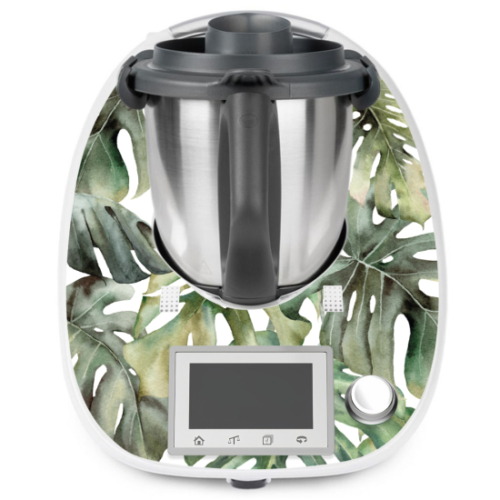 Adesivo Thermomix - TM5 - Foglie Tropicali