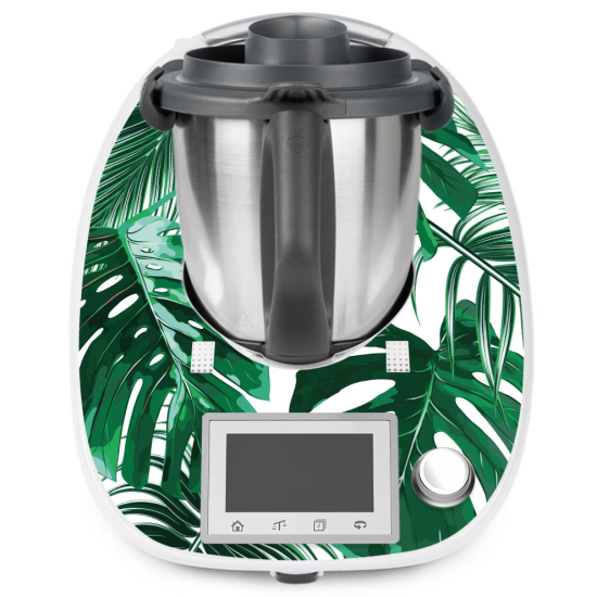 Adesivo Thermomix - TM5 - Foglie Tropicali