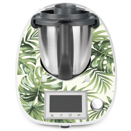Adesivo Thermomix - TM5 - Foglie Tropicali