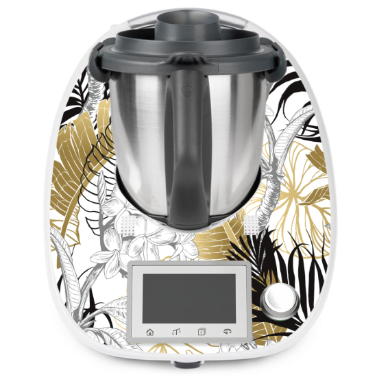 Adesivo Thermomix - TM5 - Foglie Tropicali