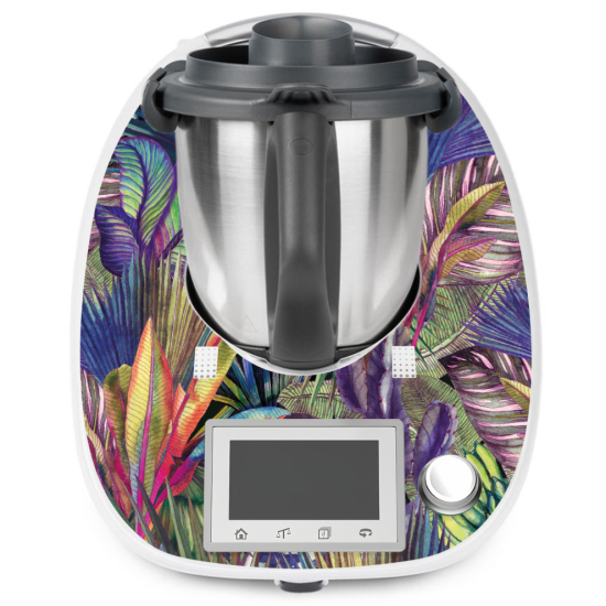 Adesivo Thermomix - TM5 - Foglie Tropicali