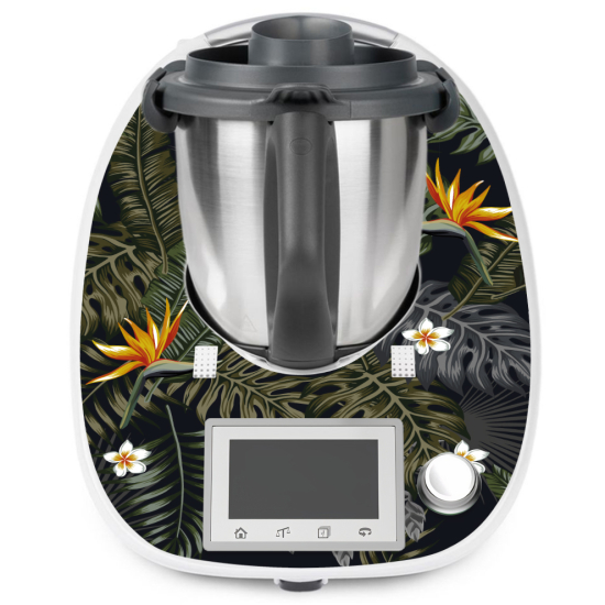 Adesivo Thermomix - TM5 - Foglie Tropicali
