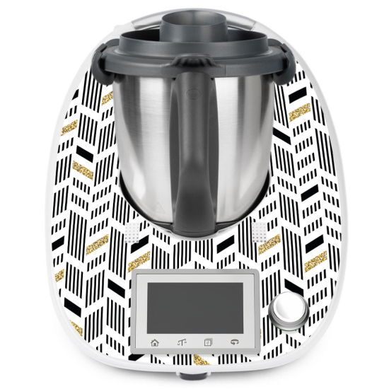 Adesivo Thermomix - TM5 - Motivo Chevron