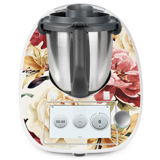 Adesivo Thermomix - TM6 - Fiori