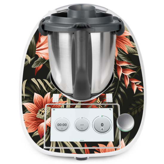 Adesivo Thermomix - TM6 - Fiori
