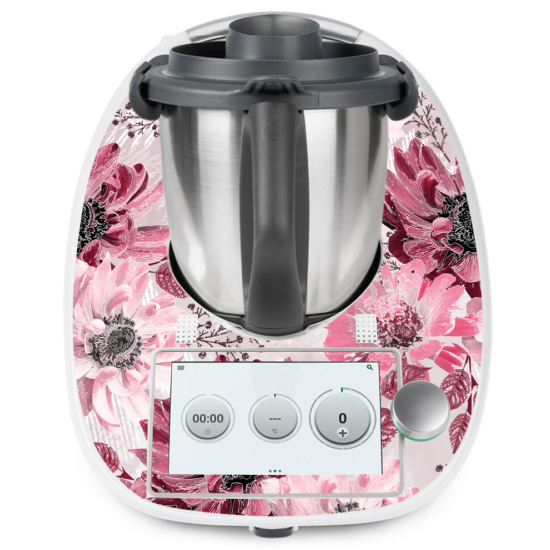 Adesivo Thermomix - TM6 - Fiori