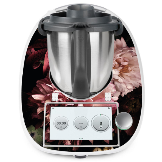Adesivo Thermomix - TM6 - Fiori