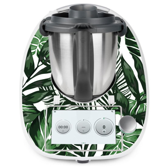Adesivo Thermomix - TM6 - Foglie Tropicali