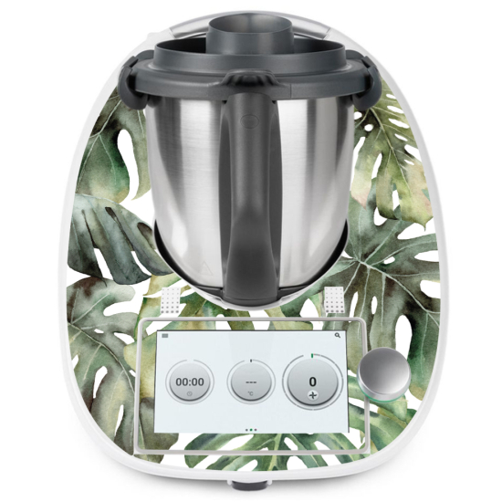 Adesivo Thermomix - TM6 - Foglie Tropicali