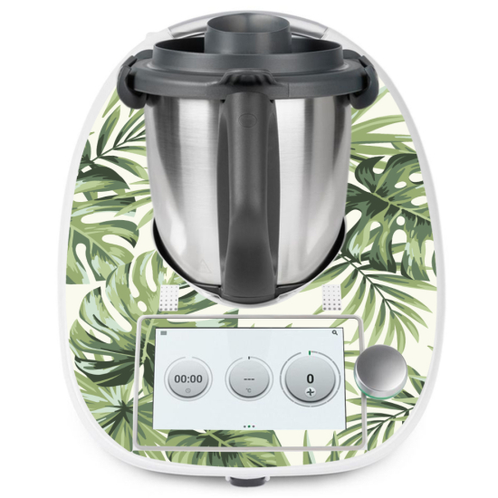 Adesivo Thermomix - TM6 - Foglie Tropicali