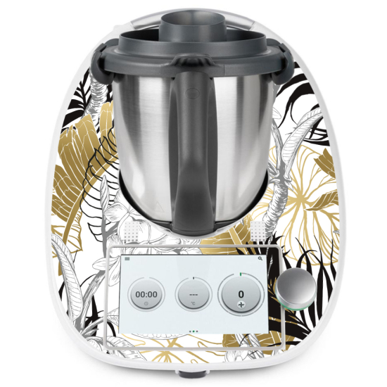 Adesivo Thermomix - TM6 - Foglie Tropicali