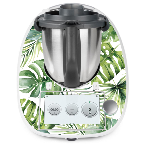 Adesivo Thermomix - TM6 - Foglie Tropicali