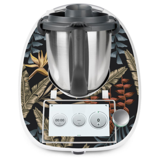 Adesivo Thermomix - TM6 - Foglie Tropicali