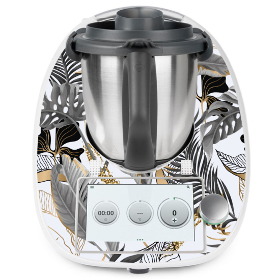 Adesivo Thermomix - TM6 - Foglie Tropicali
