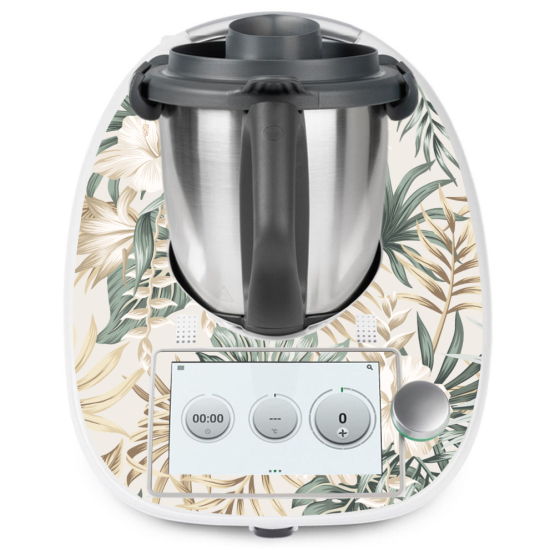 Adesivo Thermomix - TM6 - Foglie Tropicali