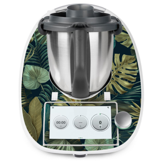 Adesivo Thermomix - TM6 - Foglie Tropicali