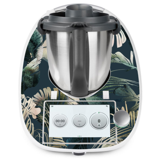 Adesivo Thermomix - TM6 - Foglie Tropicali