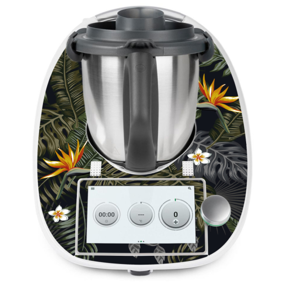 Adesivo Thermomix - TM6 - Foglie Tropicali