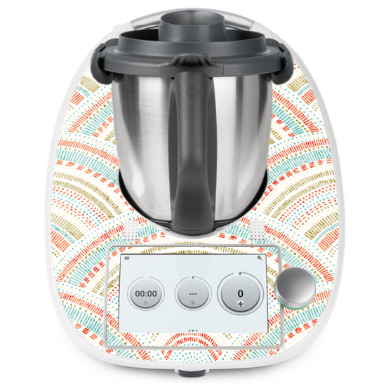 Adesivo Thermomix - TM6 - Motivo Orientale