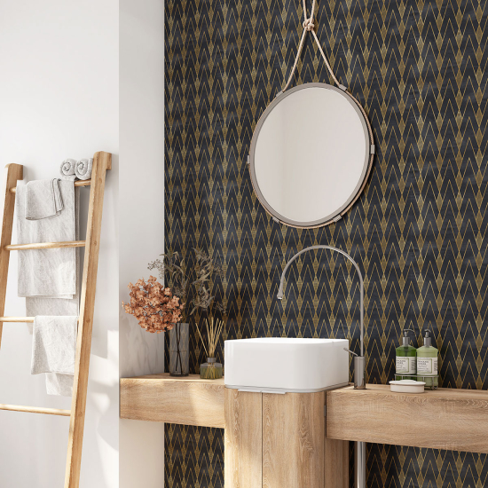 Alzatina adesiva per bagno - Design