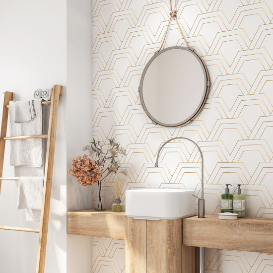 Alzatina adesiva per bagno - Design