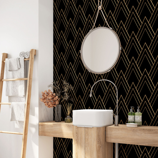 Alzatina adesiva per bagno - Motivo elegante