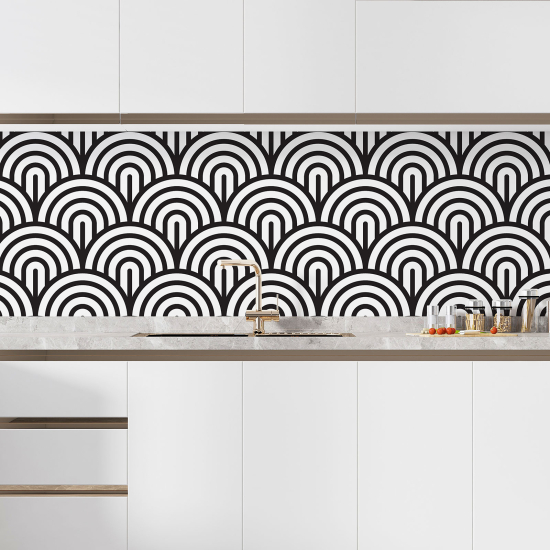 Alzatina adesiva per cucina - Design