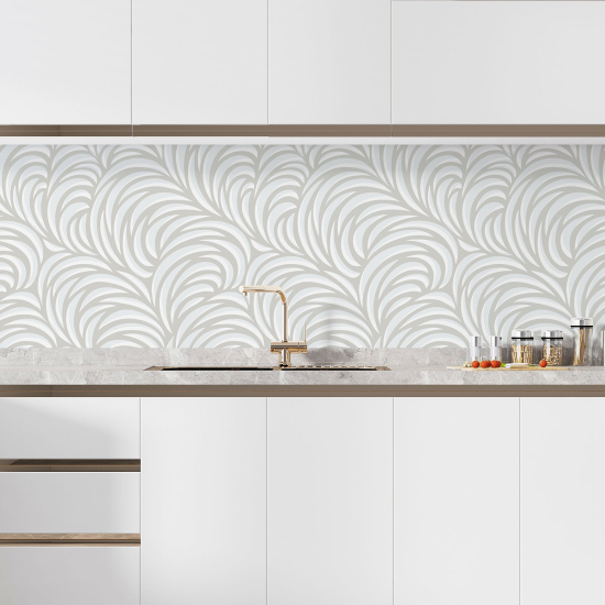 Alzatina adesiva per cucina - Design