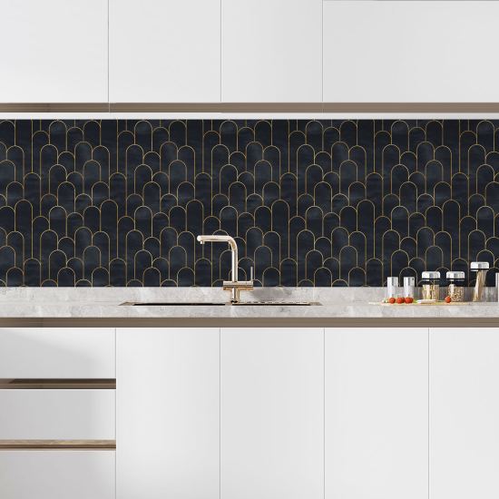 Alzatina adesiva per cucina - Design