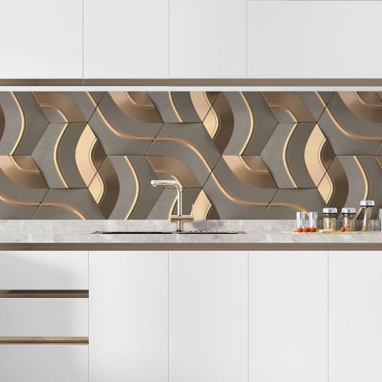 Alzatina adesiva per cucina - Design