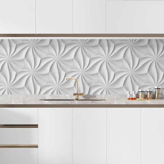 Alzatina adesiva per cucina - Design