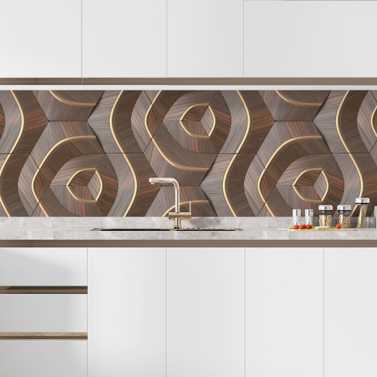 Alzatina adesiva per cucina - Design