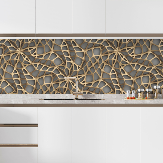 Alzatina adesiva per cucina - Design Effetto 3D