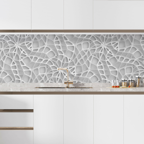 Alzatina adesiva per cucina - Design Effetto 3D