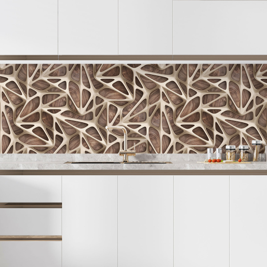 Alzatina adesiva per cucina - Design Effetto 3D