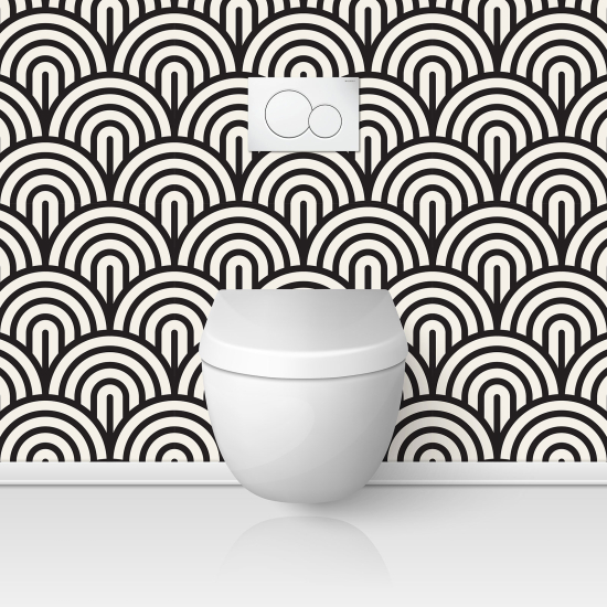 Alzatina adesiva per WC - Design