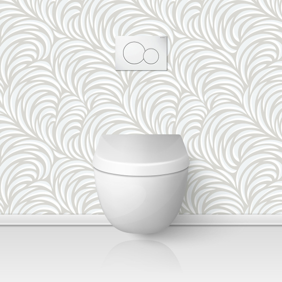 Alzatina adesiva per WC - Design
