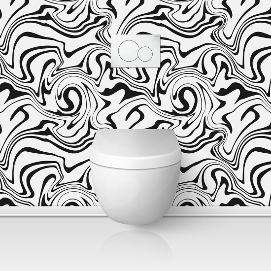 Alzatina adesiva per WC - Design