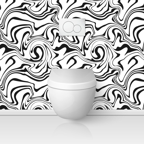 Alzatina adesiva per WC - Design