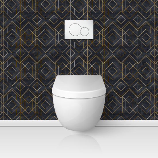Alzatina adesiva per WC - Design