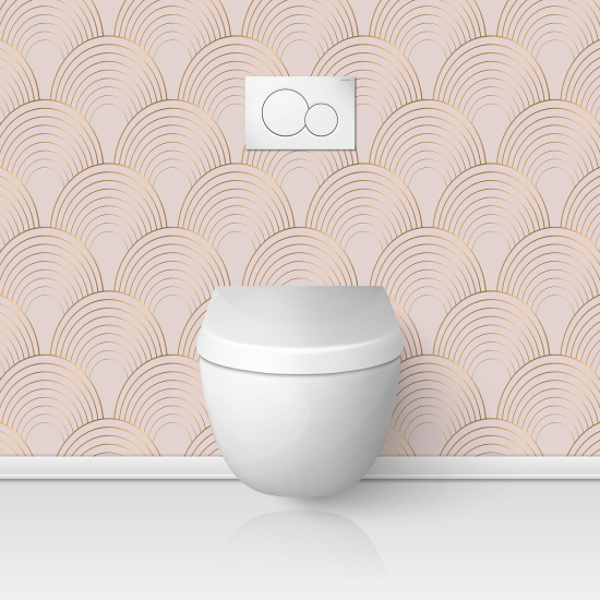 Alzatina adesiva per WC - Design
